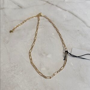 BaubleBar Gold Link Necklace